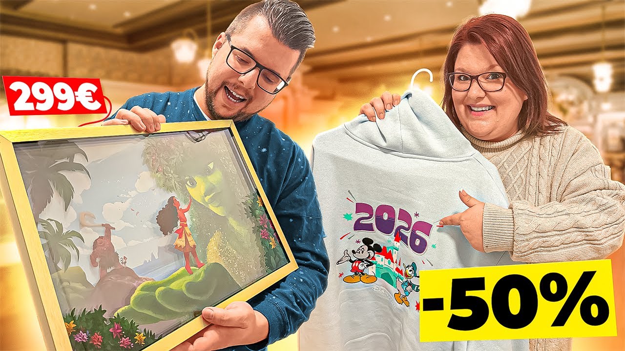 DISNEYLAND PARIS SOLDES & NEW MERCH 2026 !