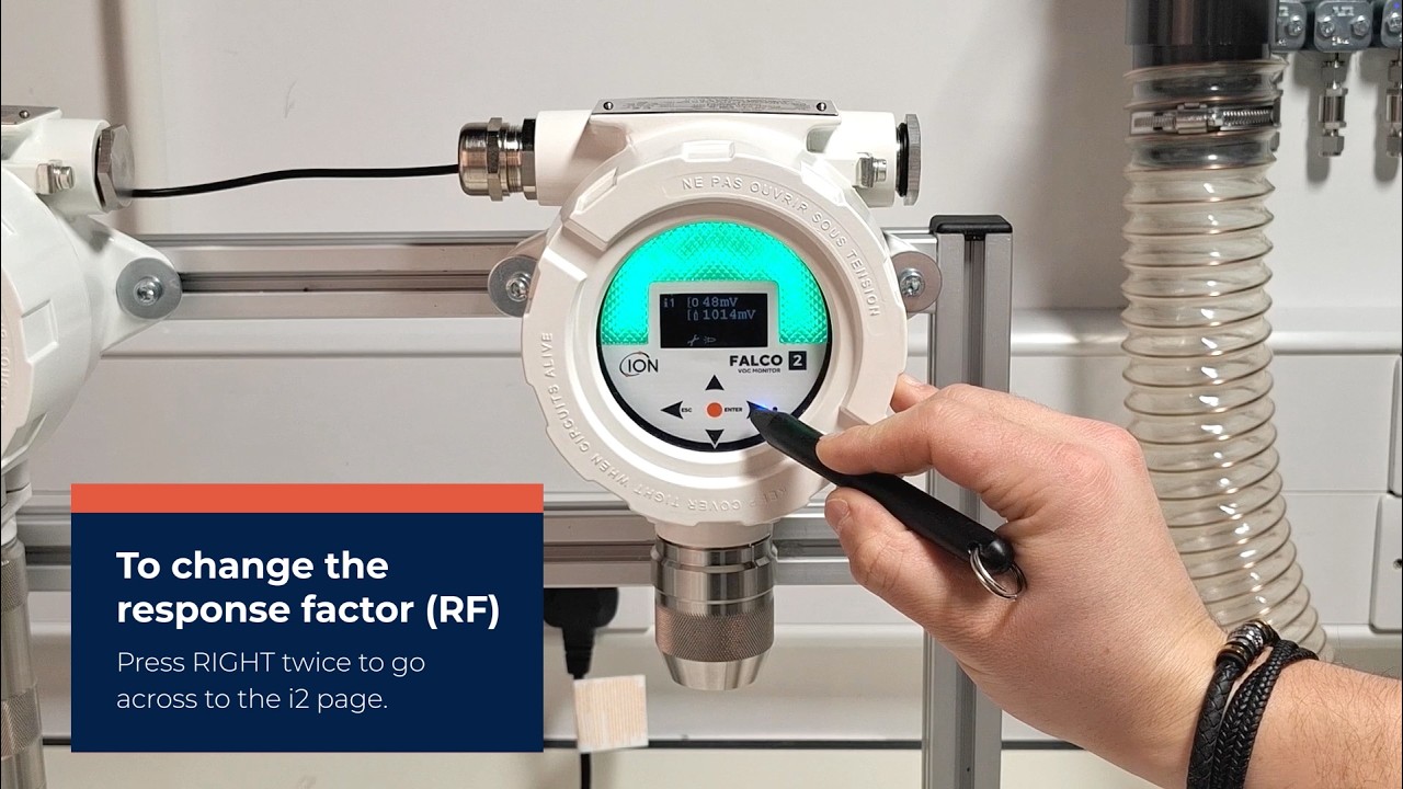 How To Set FALCO 2 Response Factor | ION Science®