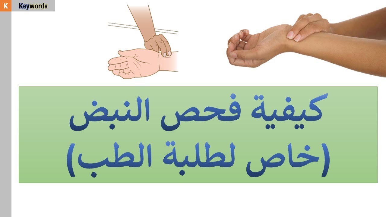 02  كيفية فحص النبض - Pulse examination