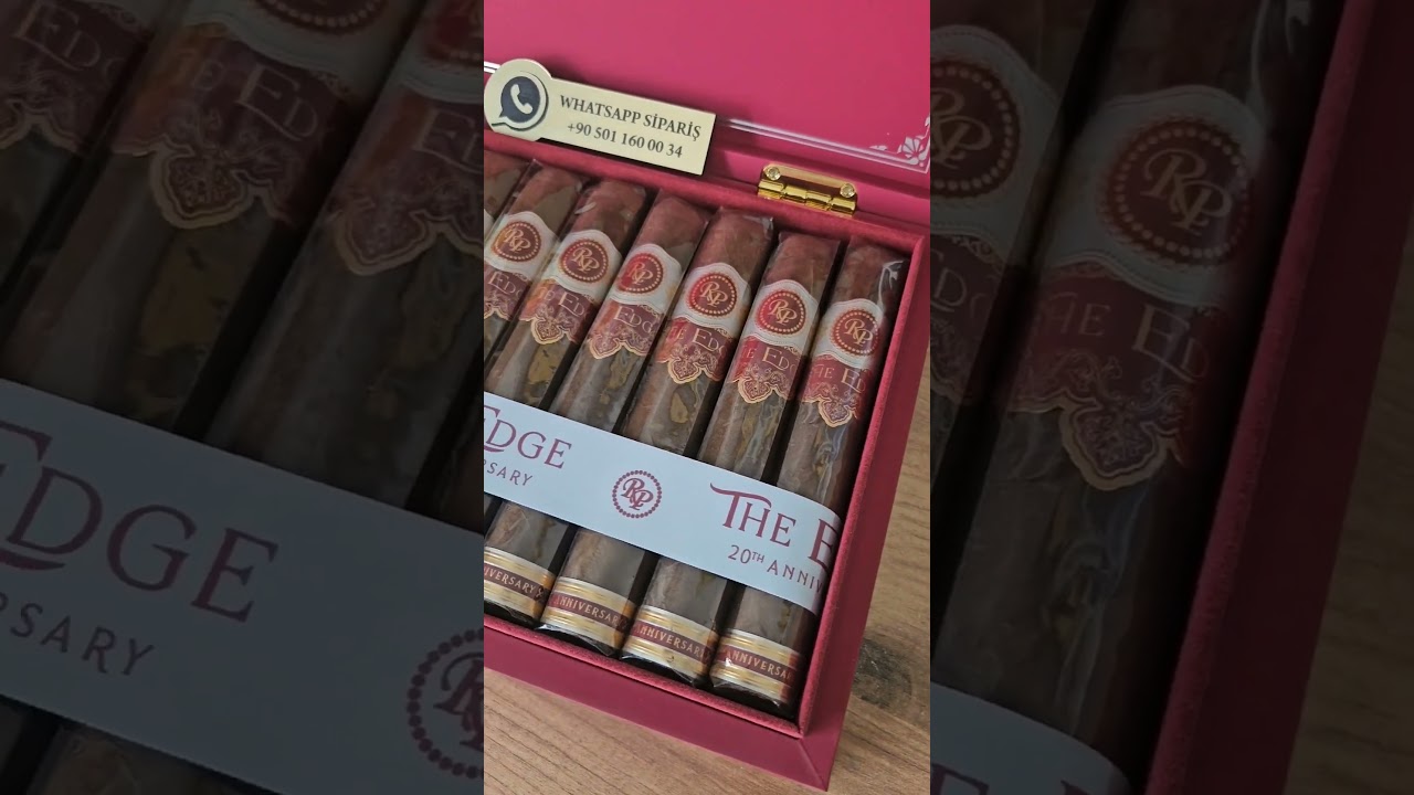 Rocky Patel The Edge 20th Anniversary Sixty 20'li Puro Kutu #puro #cigars #rockypatel