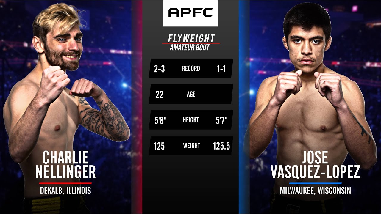 APFC 3: JOSE VASQUEZ-LOPEZ vs CHARLIE NELLINGER | BRAWL ENDS IN FINISH
