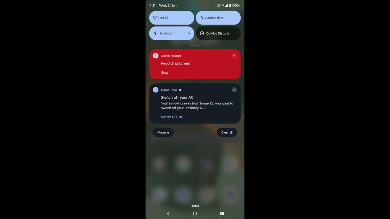 Panasonic Miraie Proximity Notifications for AC - Explanation Video
