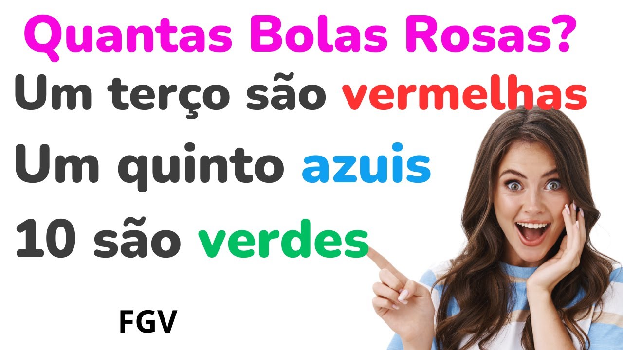 ACERTOU ESSA FRAÇÃO ? 🔥 FGV QUESTÃO DE CONCURSO DE MATEMÁTICA - Raciocínio lógico #matematica