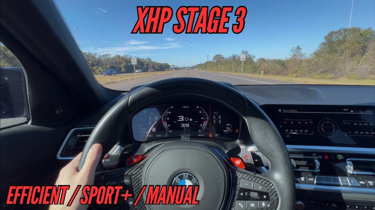 BMW M3 S58 XHP STAGE 3 POV CLIPS COMPARISON (G80 M3 G82 M4)