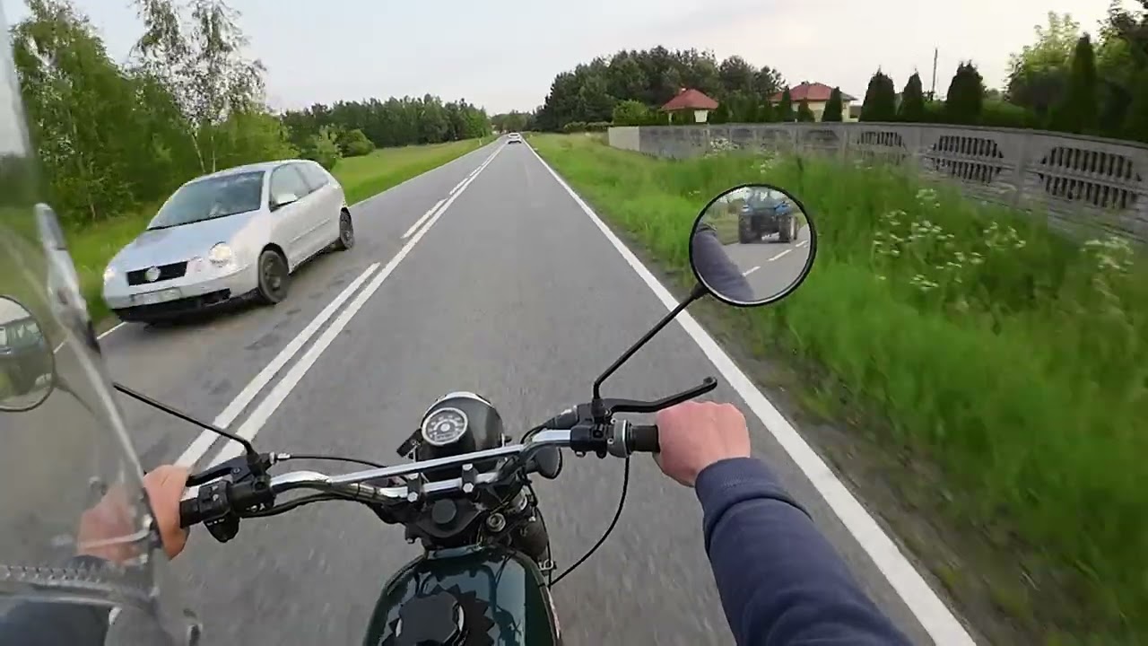 KRÓTKA JAZDA WSK 125