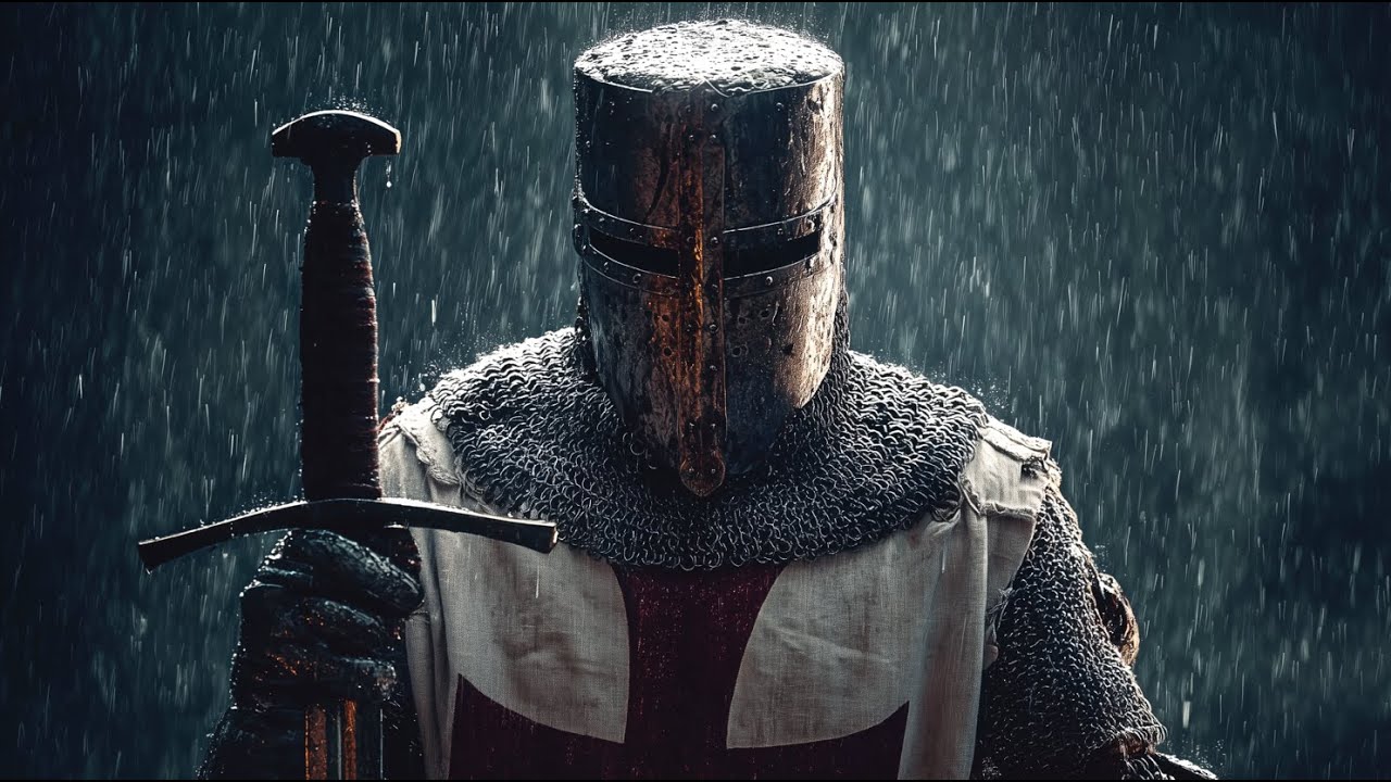 Templar Knight in the Storm – Sacred Medieval Hymn