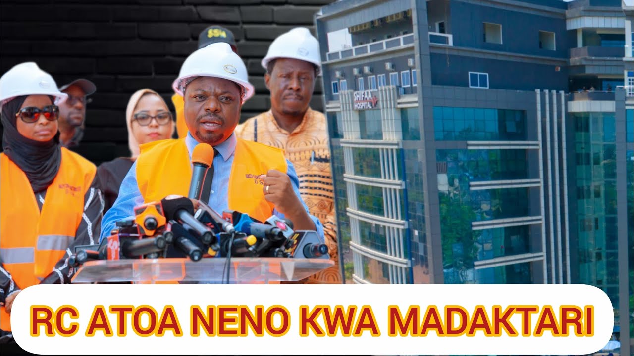 MKUU WA MKOA DAR ATOA NENO KWA WAHUDUMU WA AFYA  KUWA NA UTU