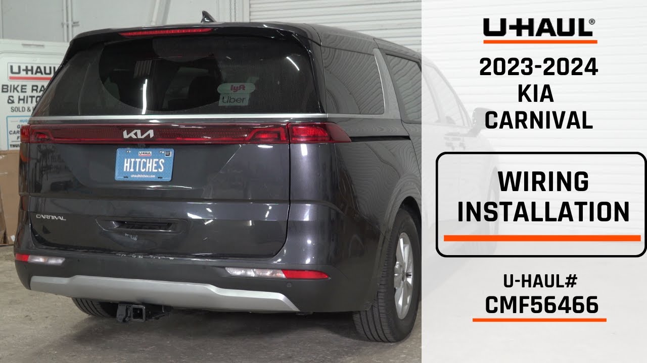 2023-2024 Kia Carnival | U-Haul Trailer Wiring Installation | CMF56466