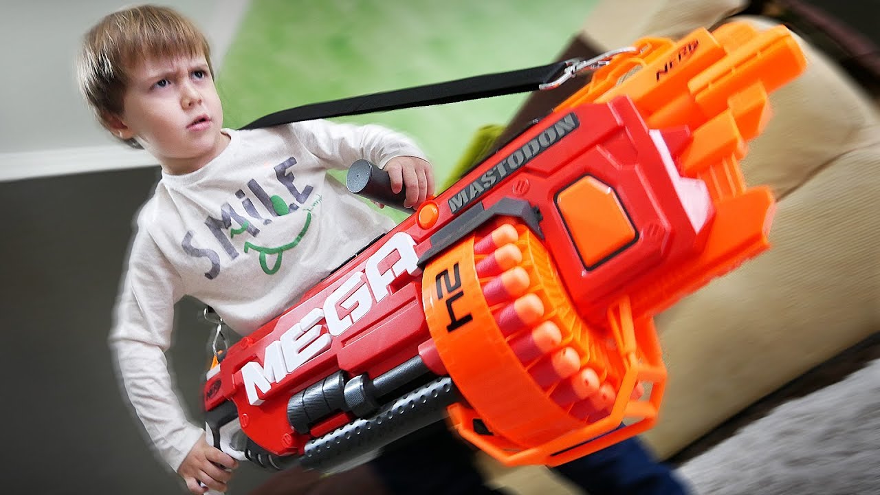 NERF MEGA MASTODON!! A Maior Nerf do Mundo