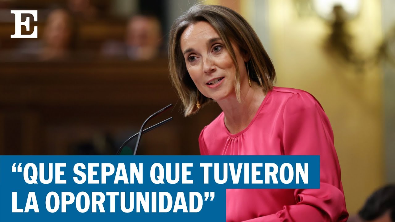 INVESTIDURA | Gamarra: "En este Parlamento no hay una mayoría progresista" | EL PAÍS