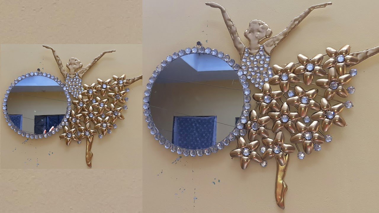 Espejo con marco de bailarina, marco decorativo - ballerina framed mirror