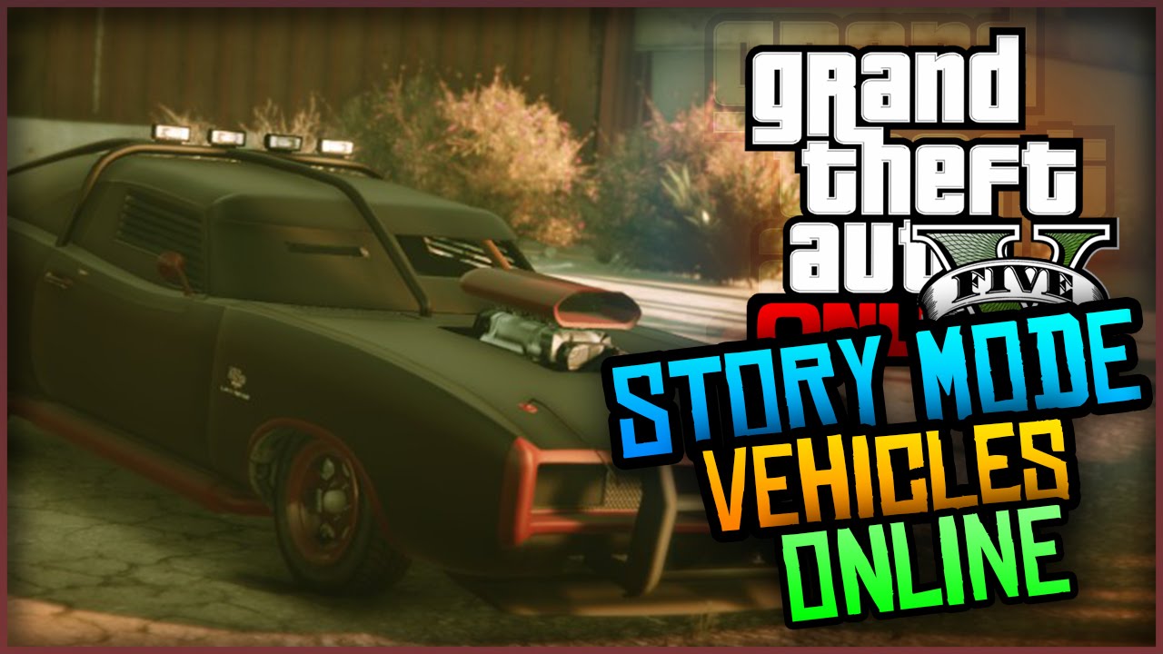 GTA 5 Glitches - How to Bring Story Mode Vehicles into GTA Online! (Tutorial)