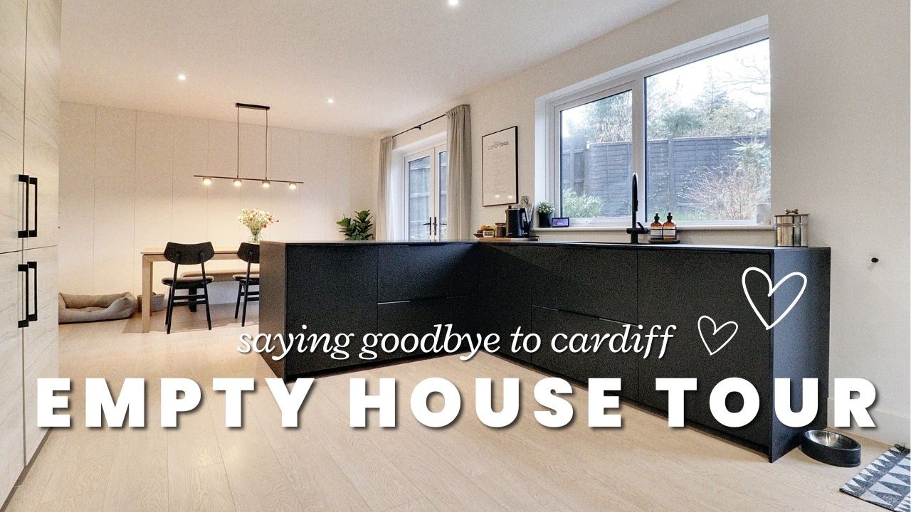 Экскурсия по пустующему дому | Прощаемся с нашим домом в Кардиффе