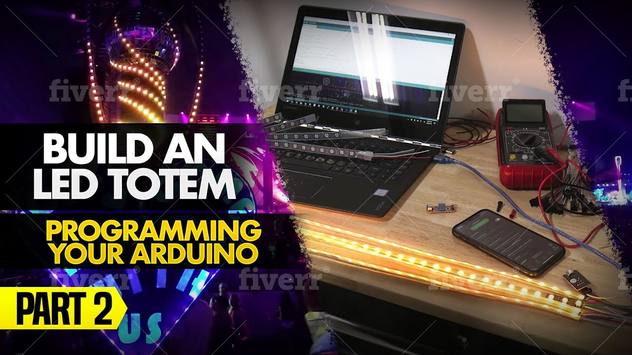 Build an LED Totem - Part 2 Programming your Arduino
