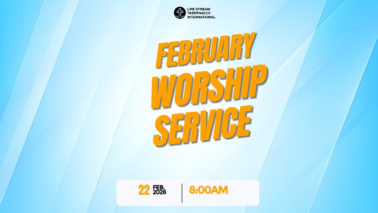 FEBRUARY WORSHIP SERVICE 22|02|2026