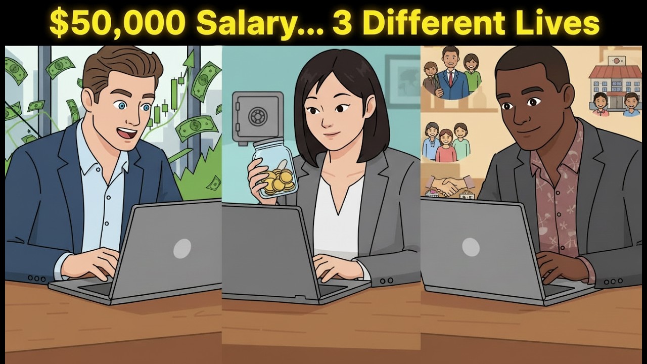 They All Earned $50,000 — 5 Years Later Their Financial Lives Were Completely Different