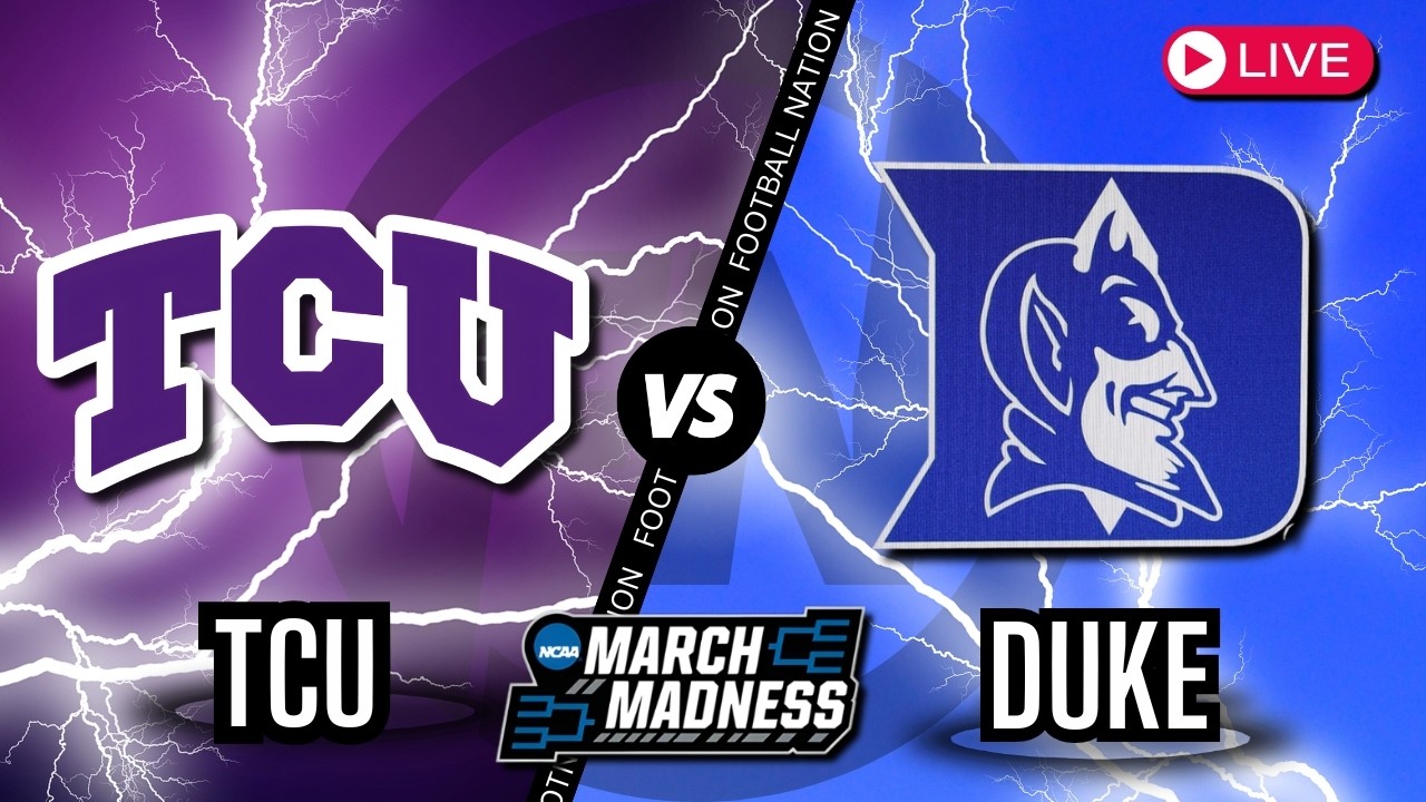 DUKE vs TCU - March Madness Round 2 - Live Stream - Color Radio Broadcast