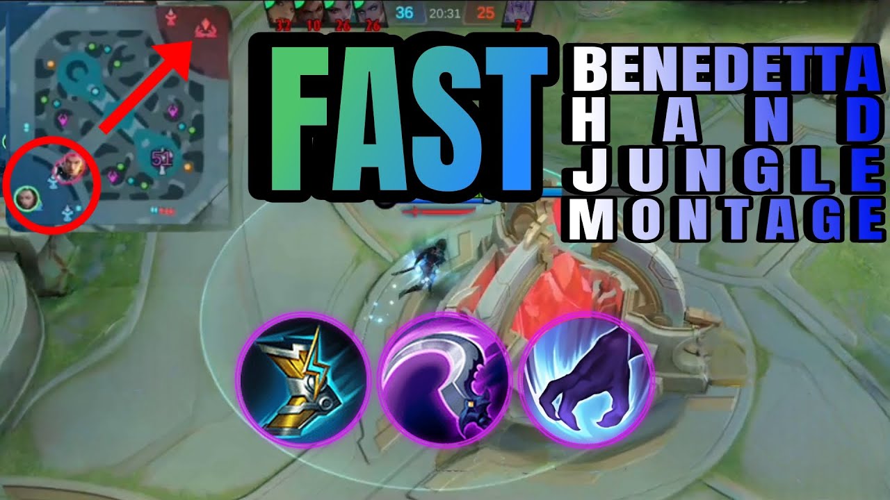 Benedetta Freestyle Core Fast Hand Jungle Montage Gameplay