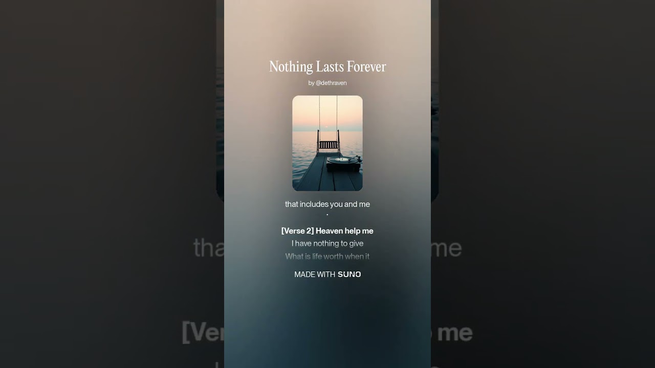 Varina Darken -Nothing Lasts Forever