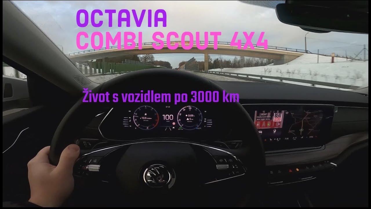 Škoda Octavia Combi Scout 4x4 - život s vozidlem, zahřívání motoru a další zkušenosti po 3000 km!