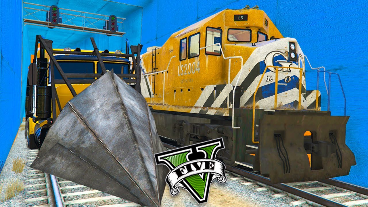 GTA V Online: O VAI E VEM na LINHA DE TREM DUPLA!!! (QUASE 30 MIN)