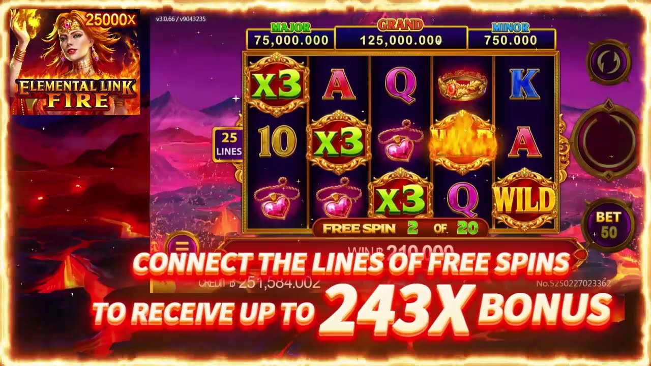 JDB Gaming Thrilling Gameplay - ELEMENTAL LINK FIRE