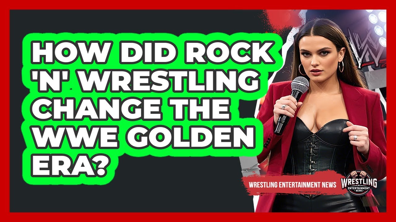 How Did Rock 'n' Wrestling Change The WWE Golden Era? - Wrestling Entertainment News