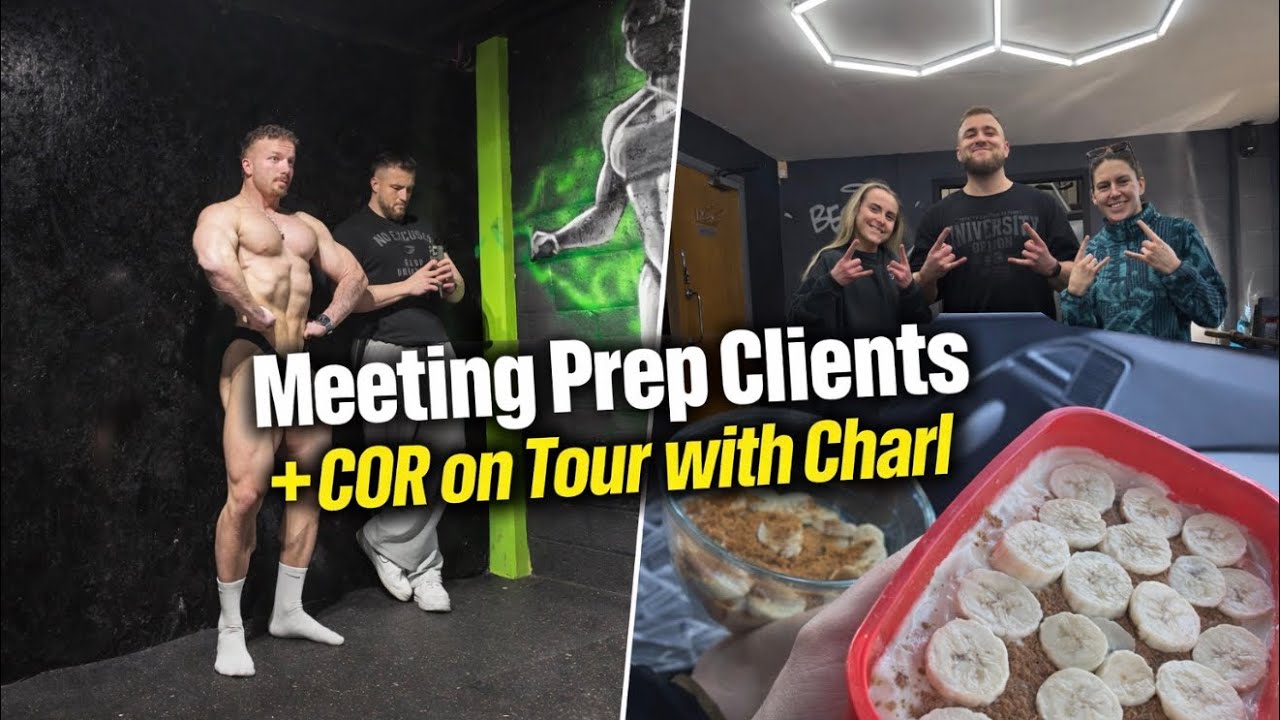 ROAD TRIPS SEEING PREP CLIENTS + COR ON TOUR WITH CHARL!
