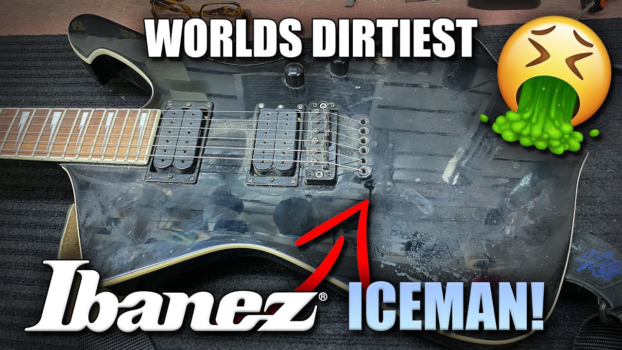 Самый грязный в мире Ibanez Iceman!