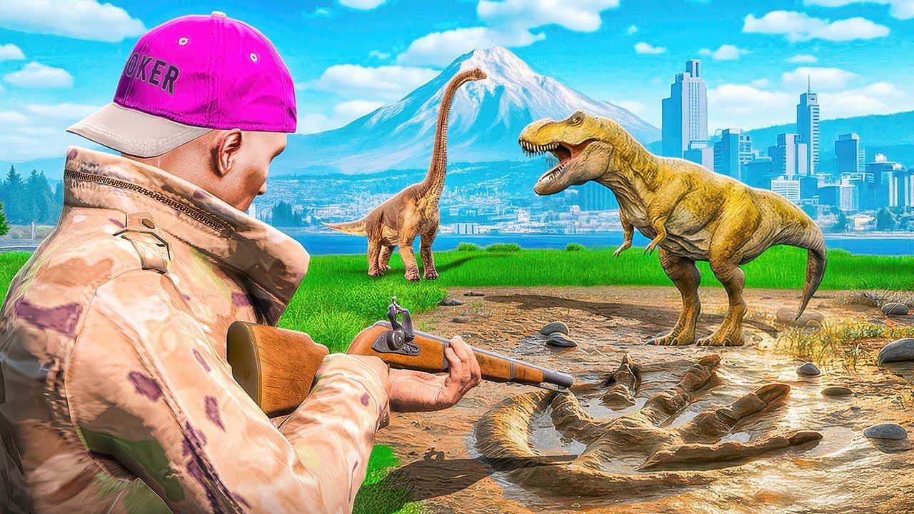 VANEZ toti DINOZAURII in GTA 5!