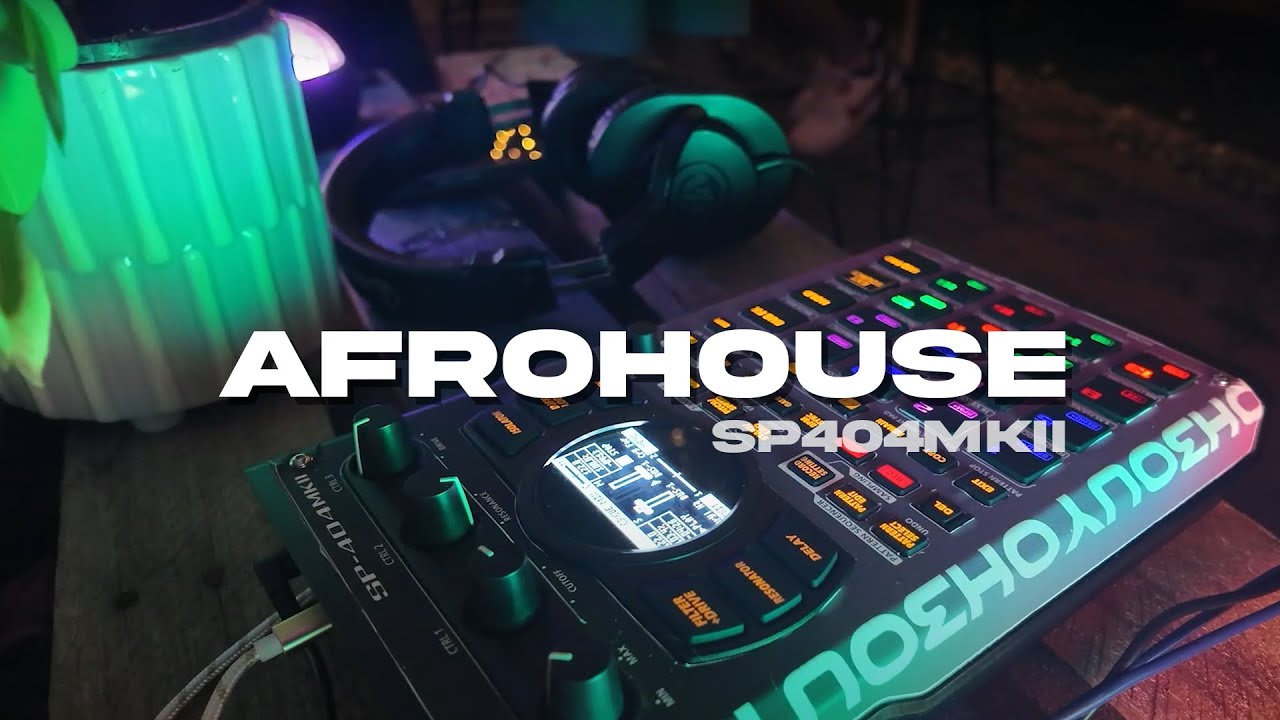 Afro House BBQ Remix Set | Dachshund Playdate | SP404 MKII DJ Mode