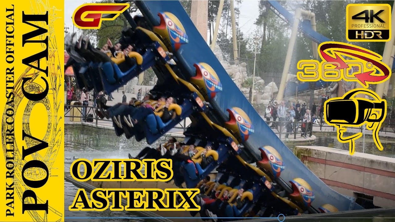 Oziris - 360&deg; - On Ride / POV CAM - Parc Ast&eacute;rix - 2019