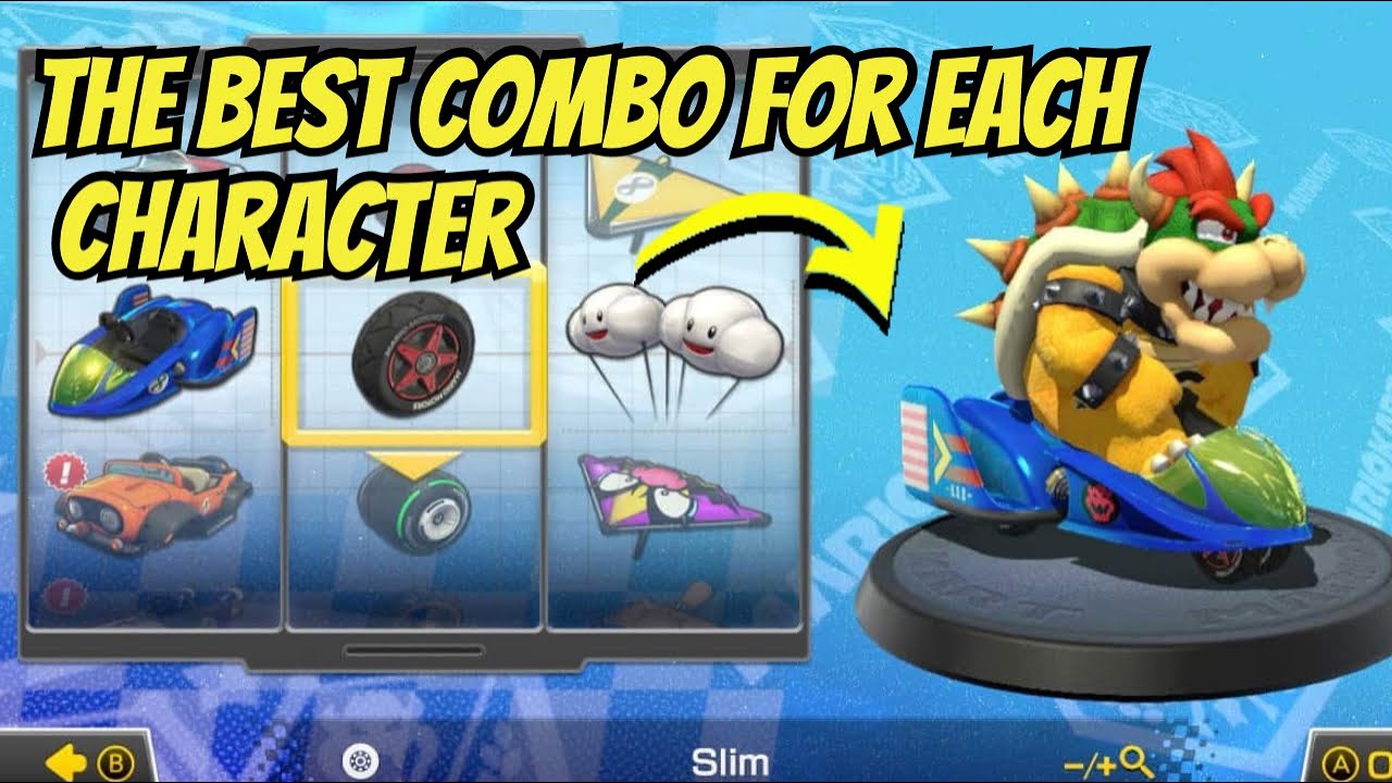 The Best Combo for Each Character in Mario Kart 8 Deluxe