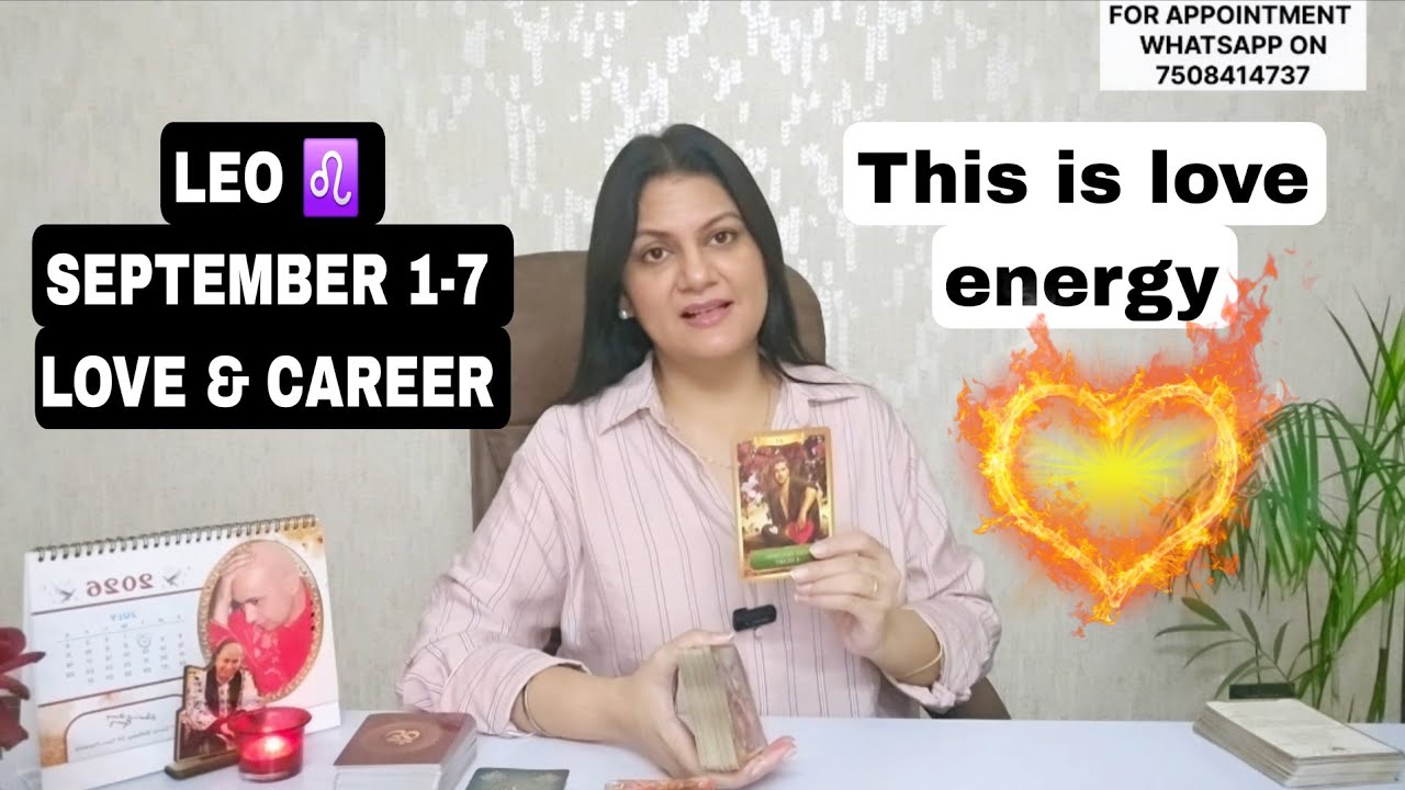 LEO ♌️ सिंह राशि THIS IS LOVE ENERGY 💗SEPTEMBER 1-7 LOVE & CAREER WEEKLY HOROSCOPE ❤️ 🦋