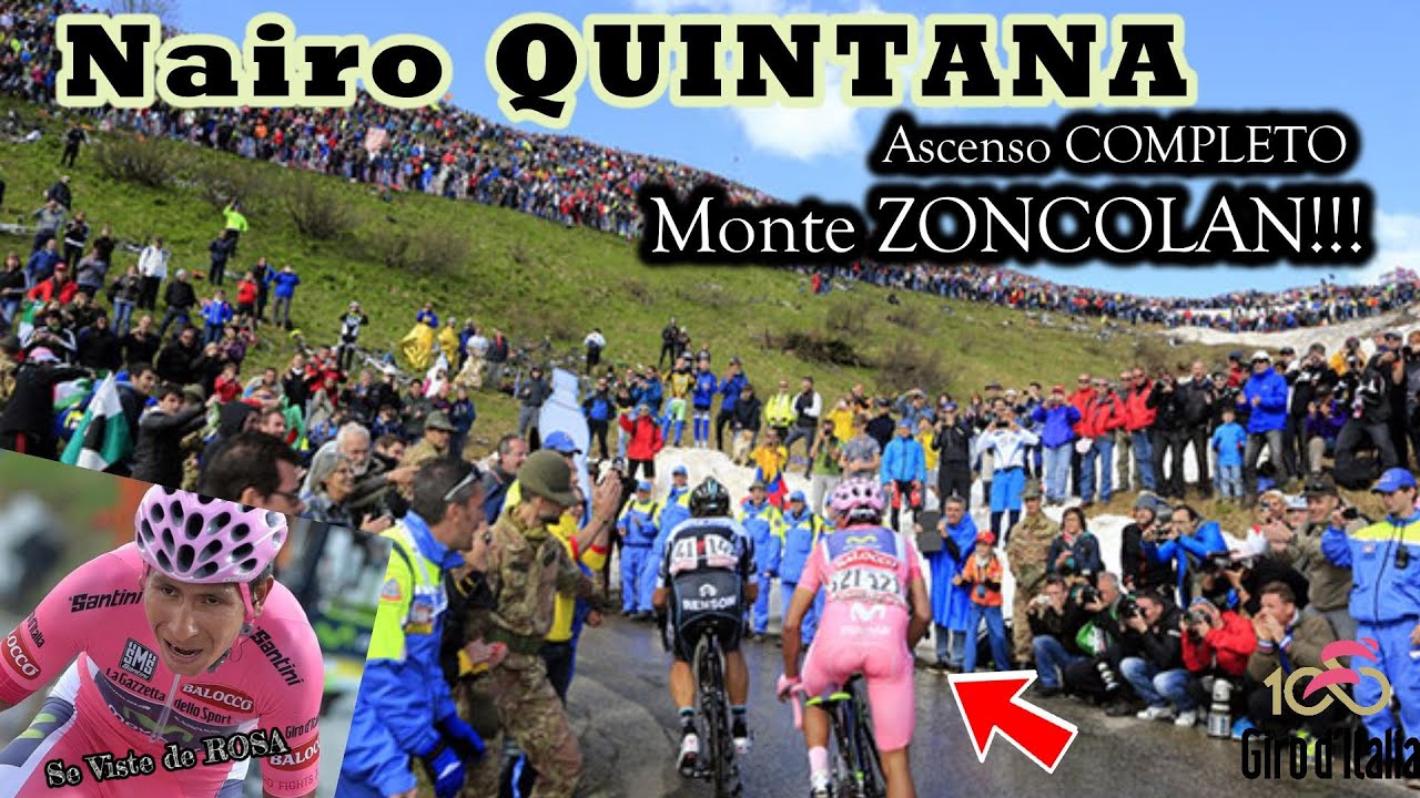 Nairo Quintana🇨🇴🚀ASCENSO COMPLETO✔️Monte ZONCOLAN⛰️🏆GANA🇮🇹Giro de ITALIA 2014💪🏽Dia HISTORICO!!!