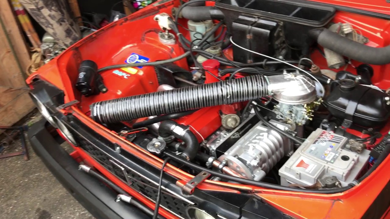 Volvo Daf 66 engine running