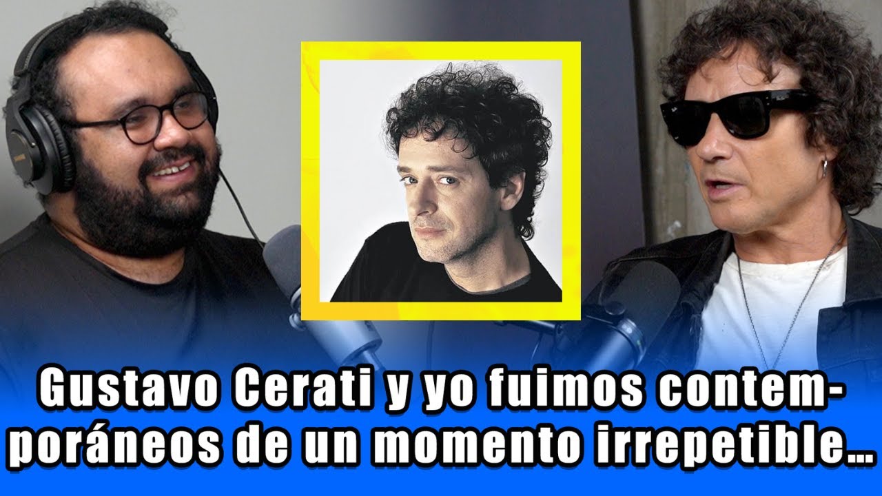 Gustavo Cerati y yo fuimos contemporáneos de un momento irrepetible… | Charla con Enrique Bunbury