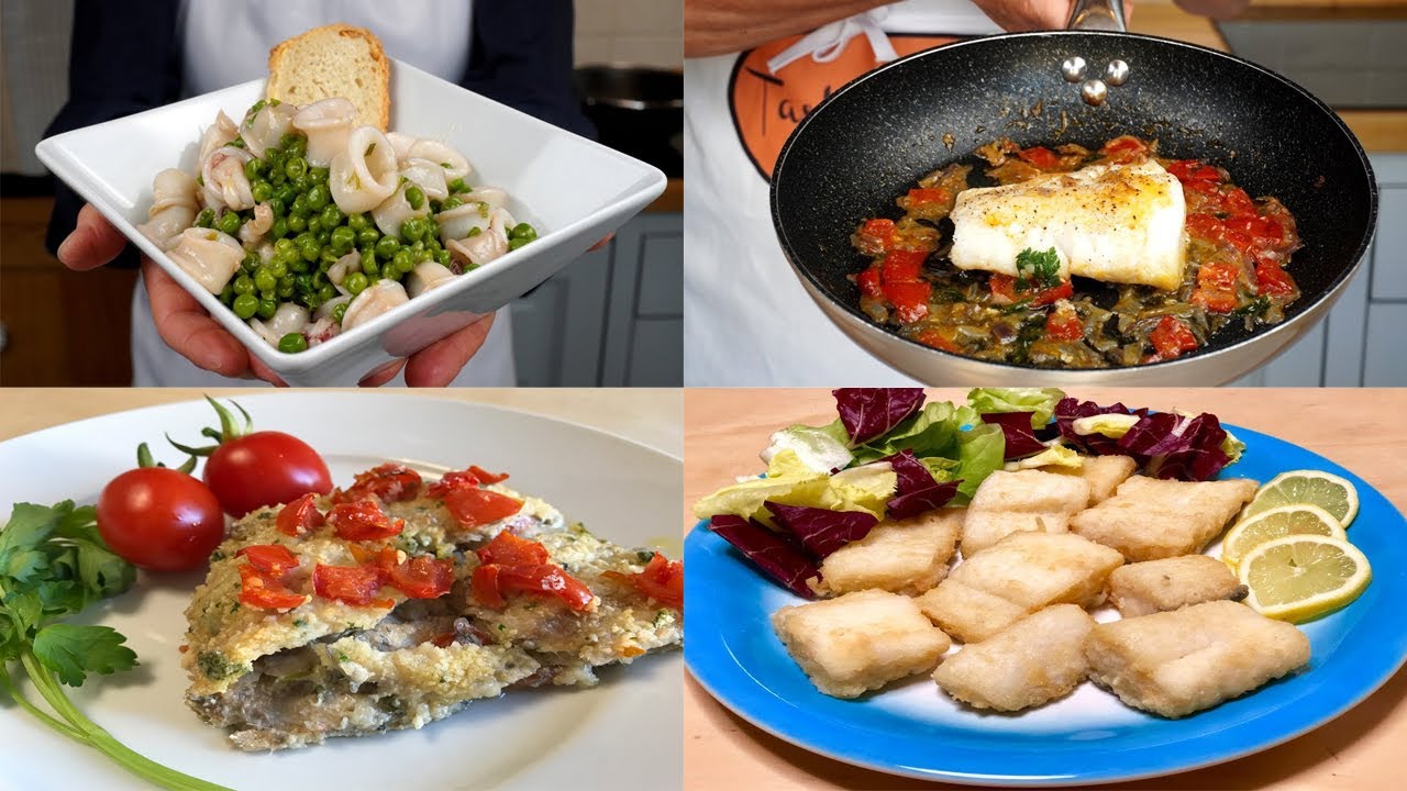 4 Secondi Piatti di Pesce Ricette Facili Veloci e Sfiziose Per una Cena a Base di Pesce