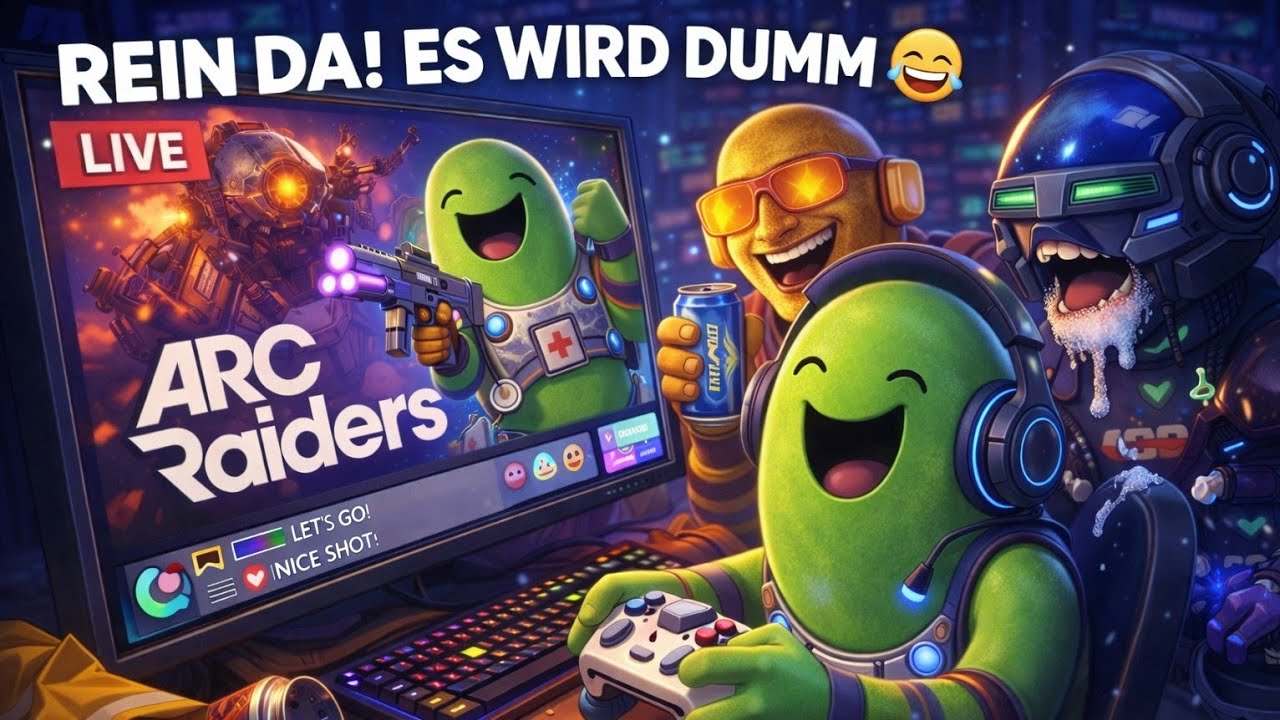 Solo/Lachflash Arc Raiders Live 😂BoHne auf freien Fuß 😂 #funny #arcraiders #gaming #f #live