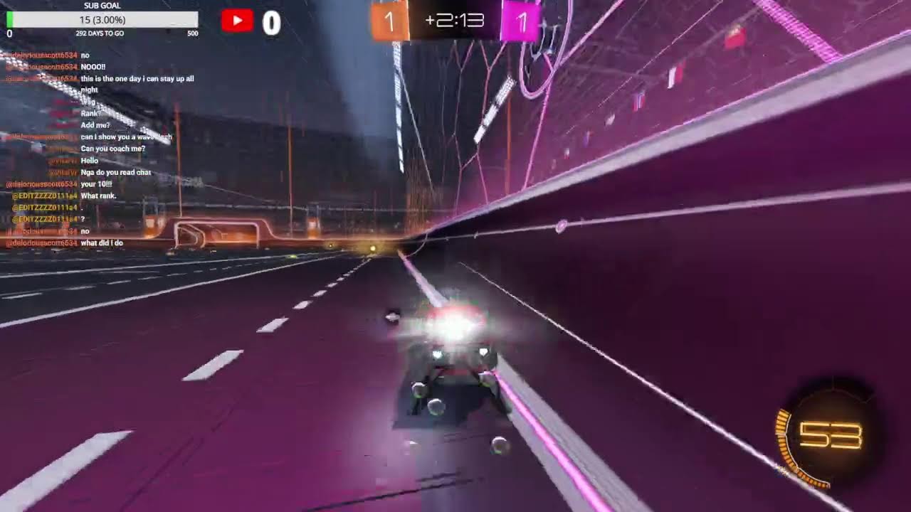 Rocket League 2v2 with (ENV_RIVER)