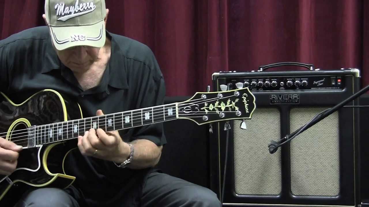 Rivera Suprema Jazz 1x15 Single Channel played by Mitch Holder new for July 2013
