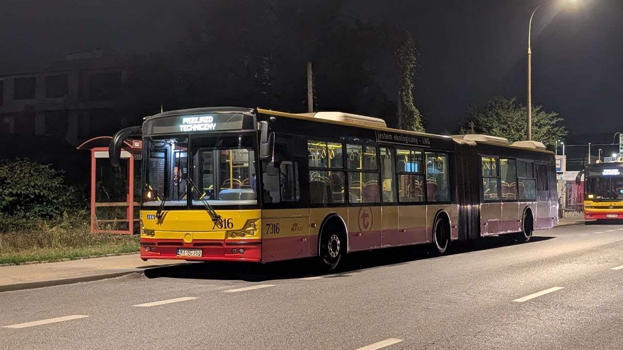 Solbus SM18 LNG #7316 [🚍135] MZA Warszawa