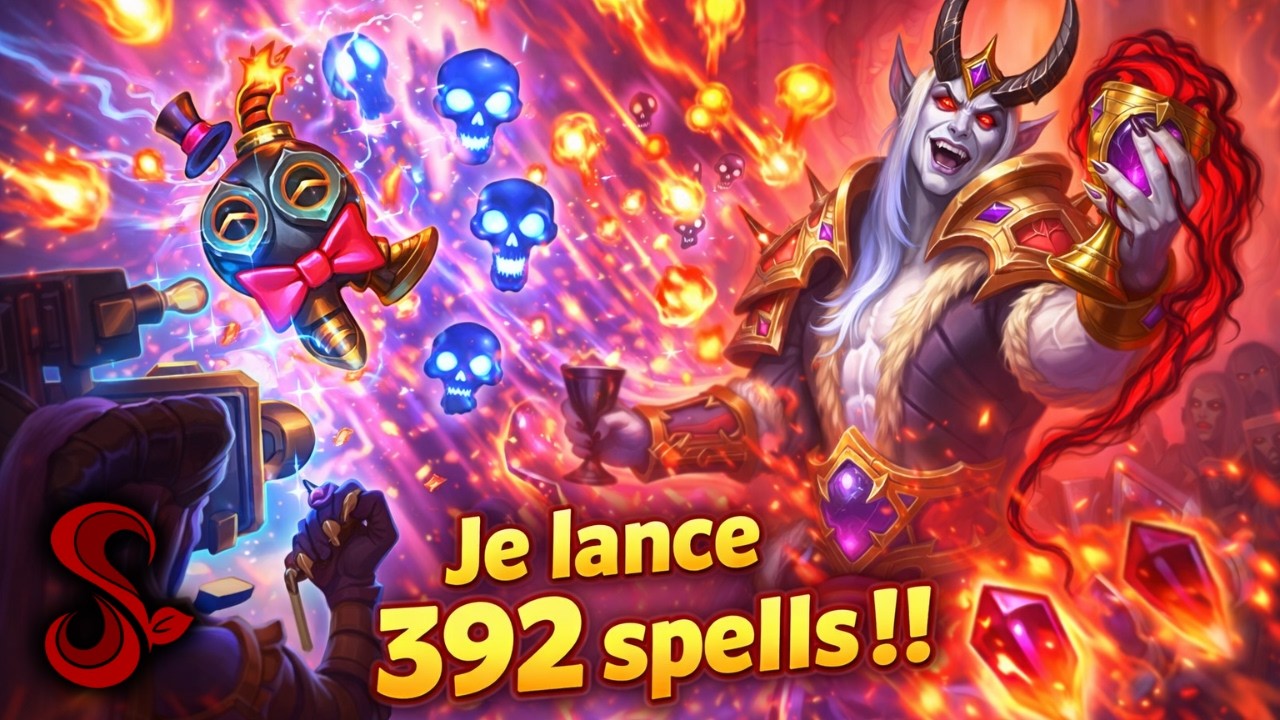 JE LANCE 392 SPELLS !! | TOP EUROPE | DENATHRIUS