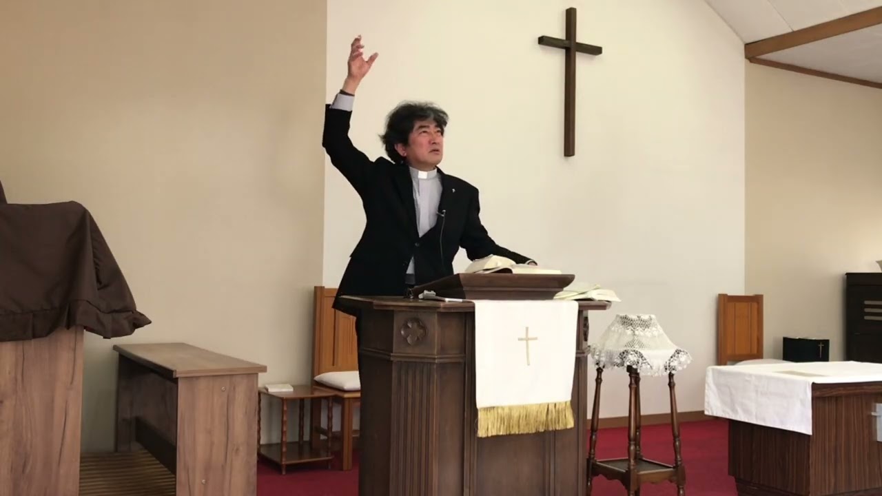 「イエスは起き上がる」マルコによる福音書4章35節〜41節　寺田進牧師　@日本キリスト教団原町教会