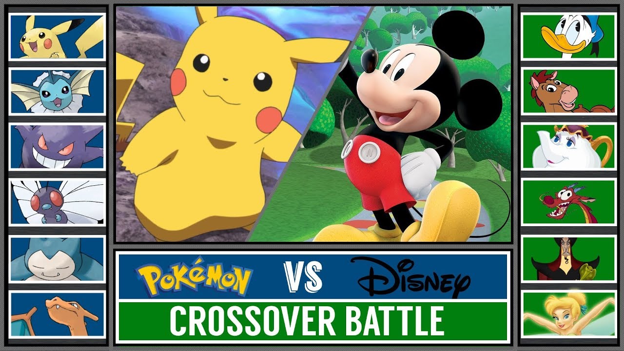 POKÉMON vs DISNEY - Crossover Battle (Pokémon Sword/Shield)