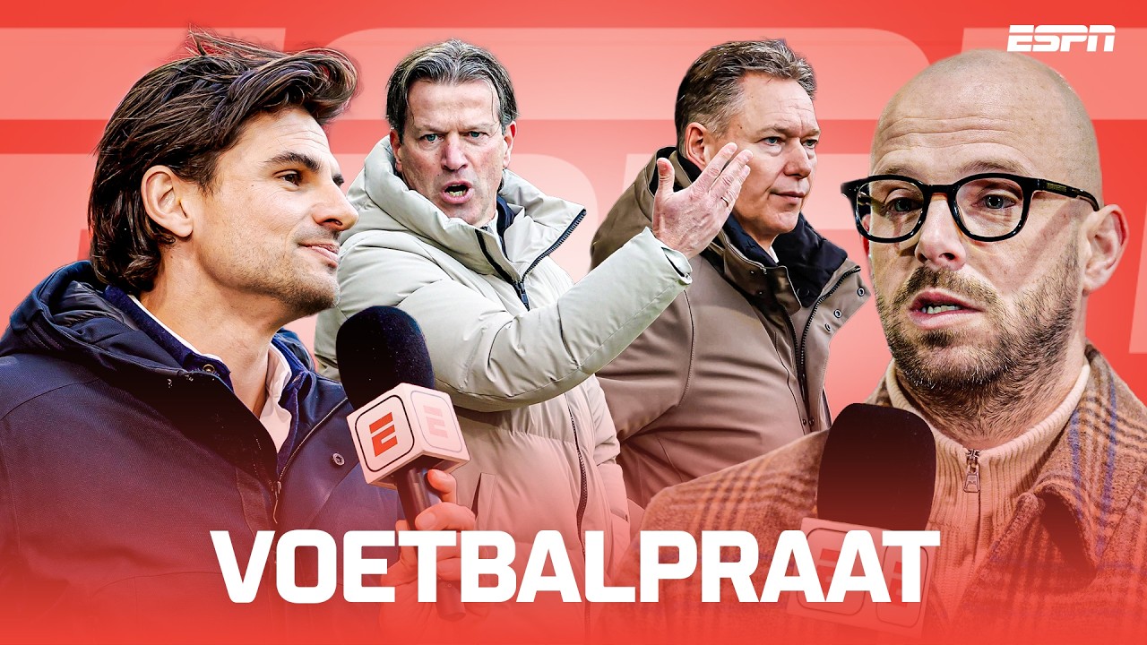 Anco Jansen steunt balende Ernest Faber: 