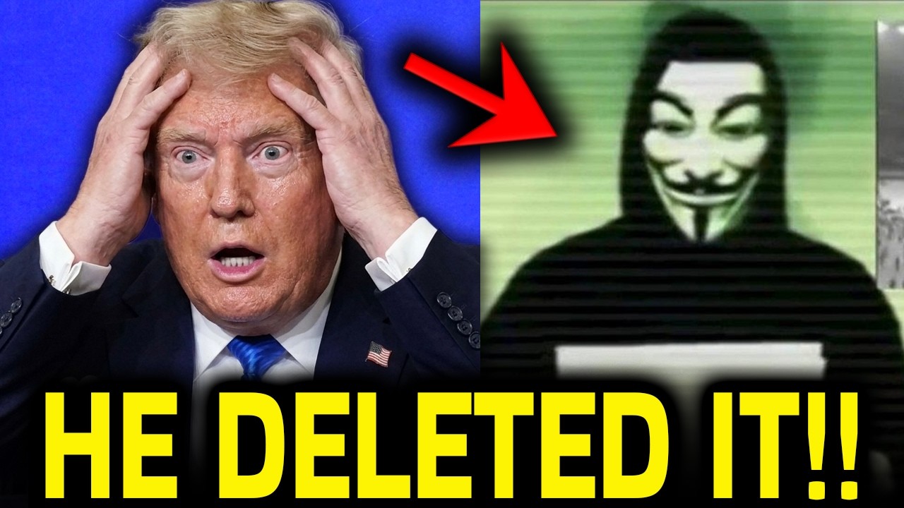 Трамп выложил взломанное видео... а затем быстро его удалил.