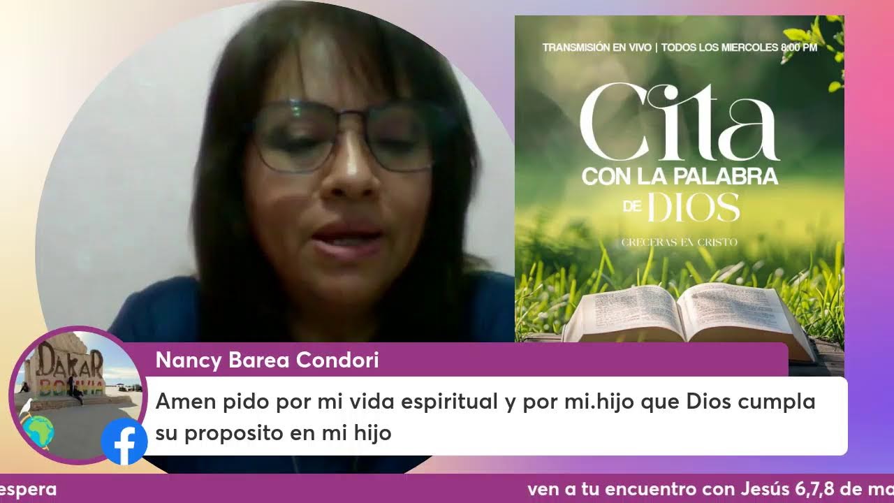 cita con la palabra de Dios (Discipulado )