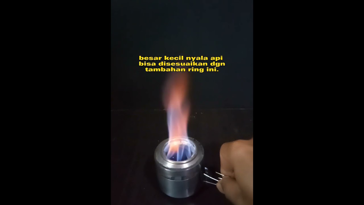 super hoop stove 2023 - fast boil challenge alcohol stove #tutorial  #alcoholstove