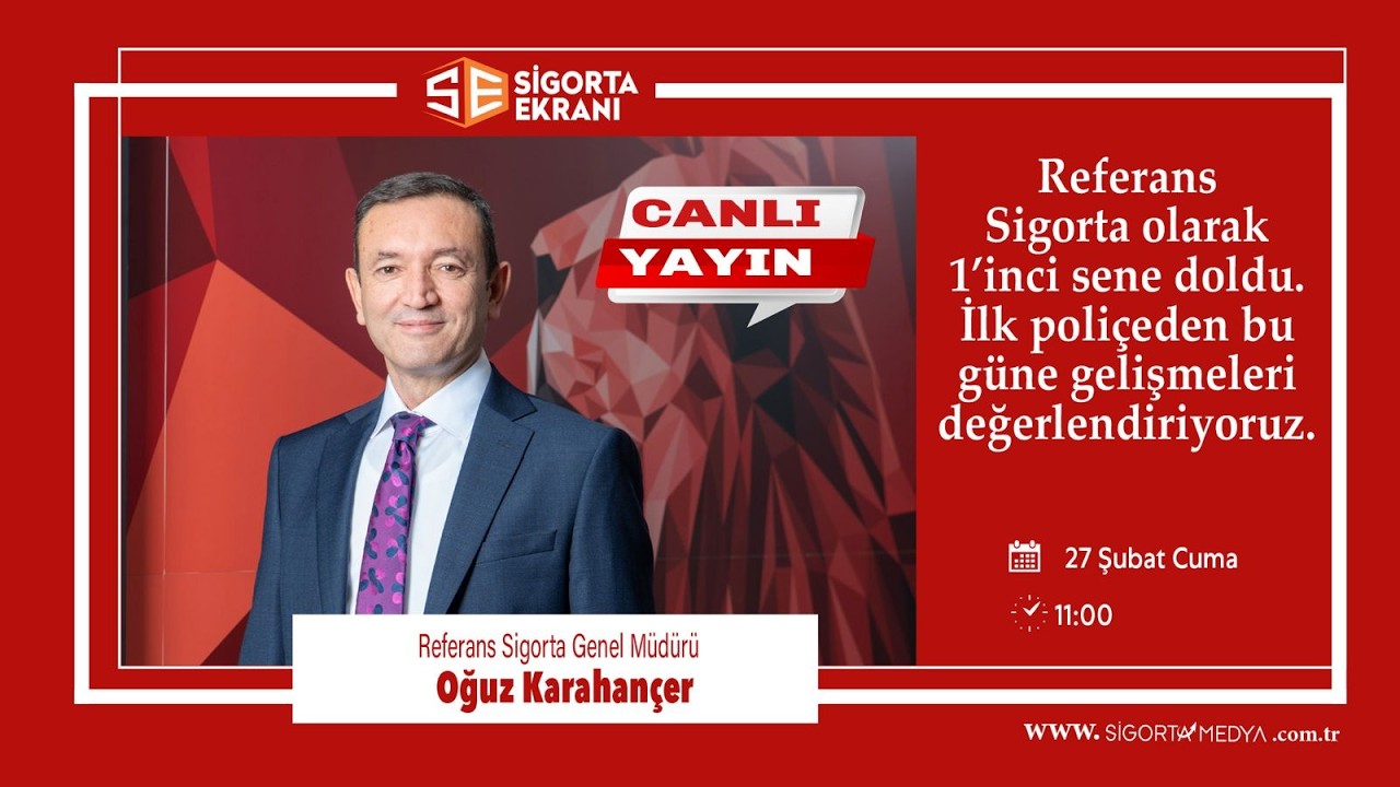 Referans Sigorta olarak 1’inci sene doldu. İlk poliçeden bu güne gelişmeleri değerlendiriyoruz.